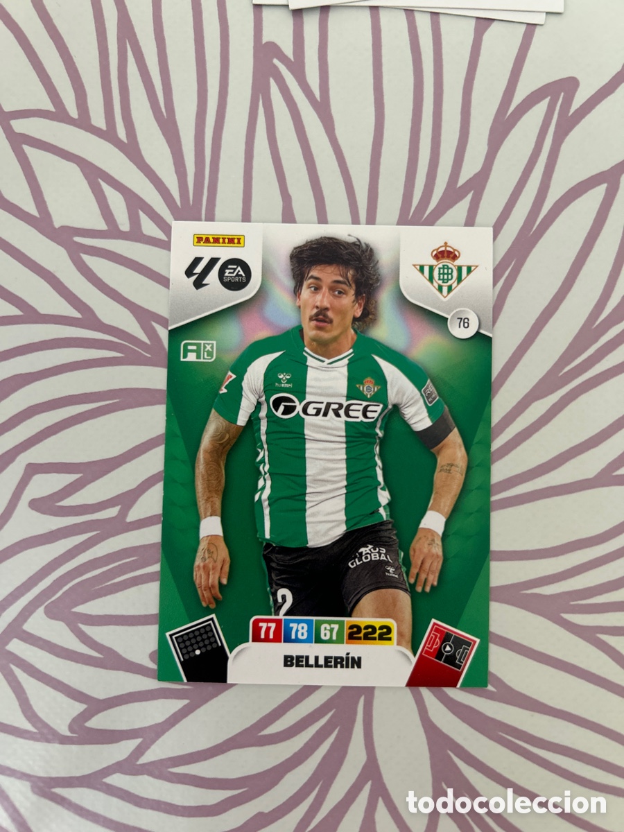 Football Stickers: Bellerin (76) Liga 2025-2026