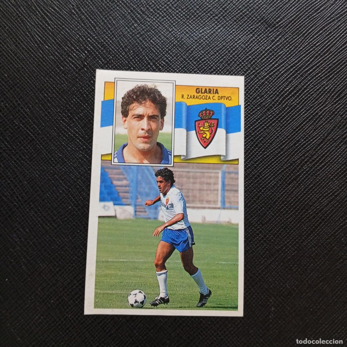 Cromos de f&uacute;tbol: GLARIA ZARAGOZA ESTE 1990 1991 CROMO FUTBOL LIGA 90 91 - DESPEGADO - A37 PG199