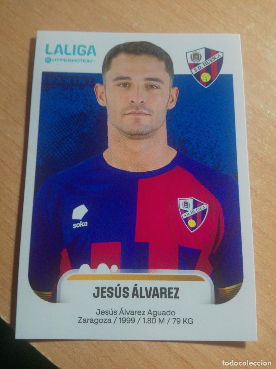 Cromos de Futebol: 241 B JESUS ALVAREZ DEL HUESCA 2&ordf; DIVISION HYPERMOTION 25 26 PANINI 2025 2026 NUEVO