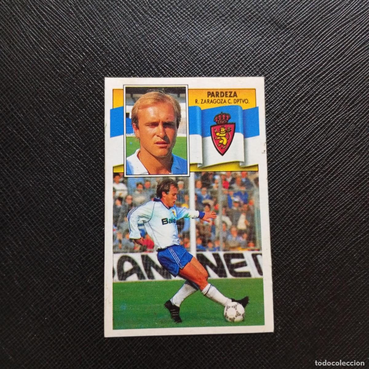 Cromos de f&uacute;tbol: PARDEZA ZARAGOZA ESTE 1990 1991 CROMO FUTBOL LIGA 90 91 - DESPEGADO - A37 PG208