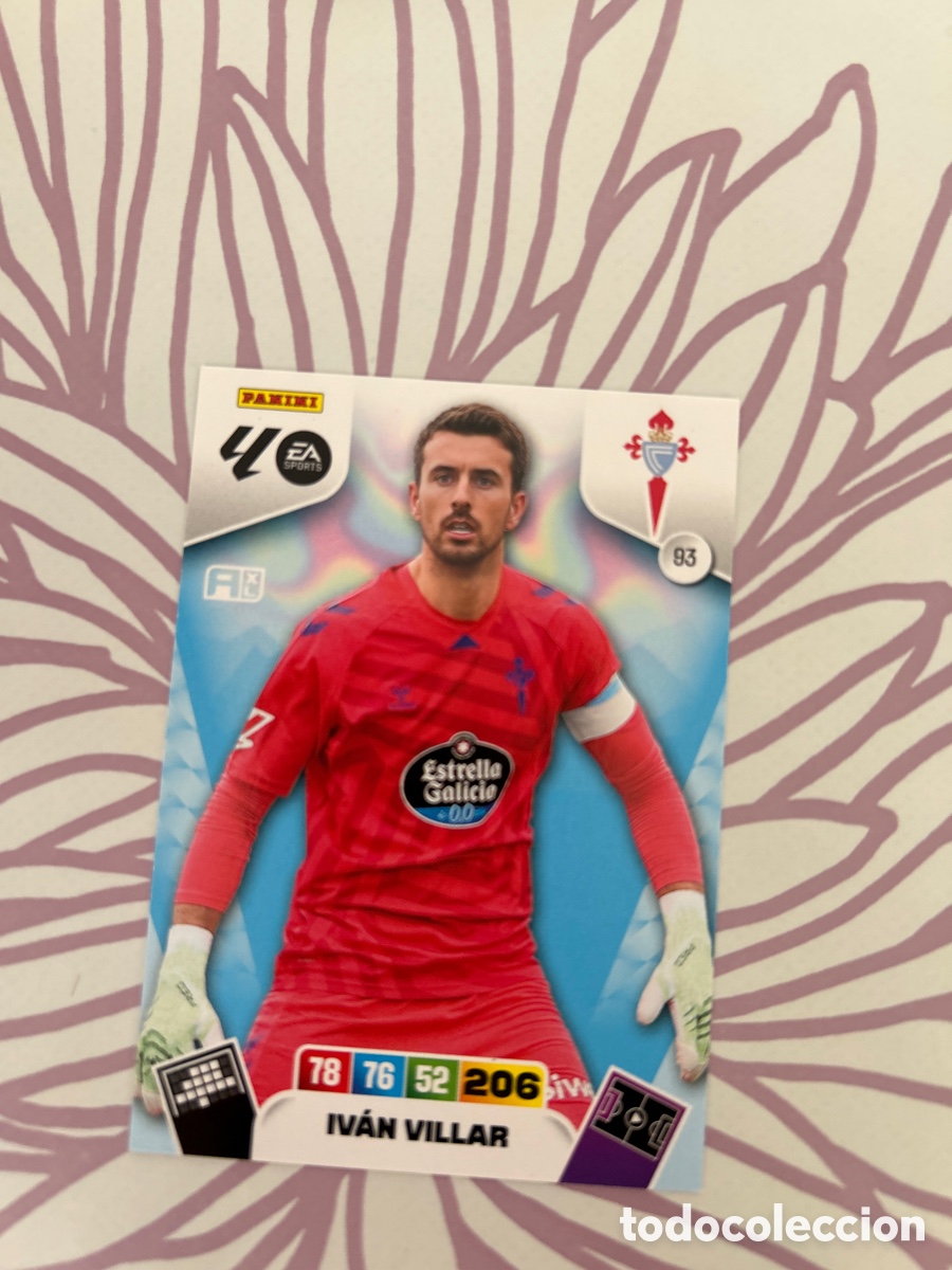 Cromos de f&uacute;tbol: Ivan Villar (93) Liga 2025-2026