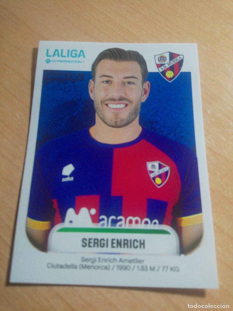 Cromos de f&uacute;tbol: 248 SERGI ENRICH DEL HUESCA 2&ordf; DIVISION HYPERMOTION 25 26 PANINI 2025 2026 NUEVO