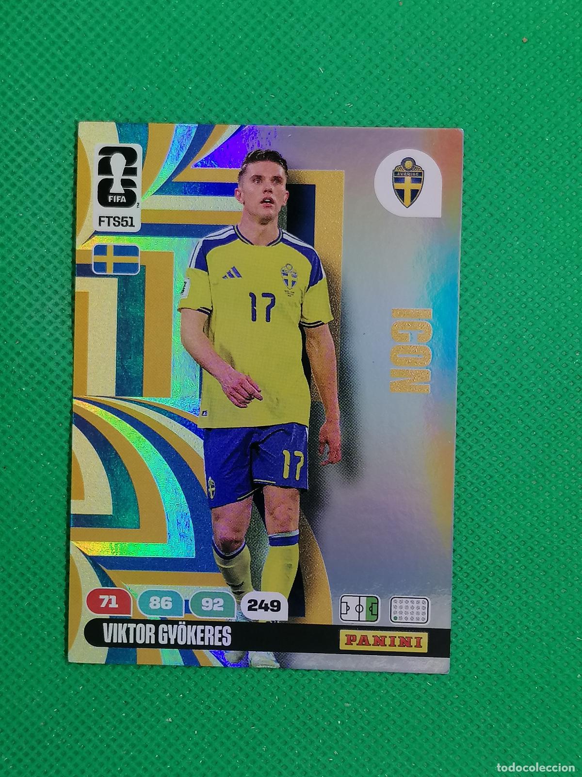 Cromos de f&uacute;tbol: FTS51 VIKTOR GYOKERES ICON SUECIA UPDATE ⚽ PANINI ADRENALYN FIFA WORLD CUP 26 2026 ⚽