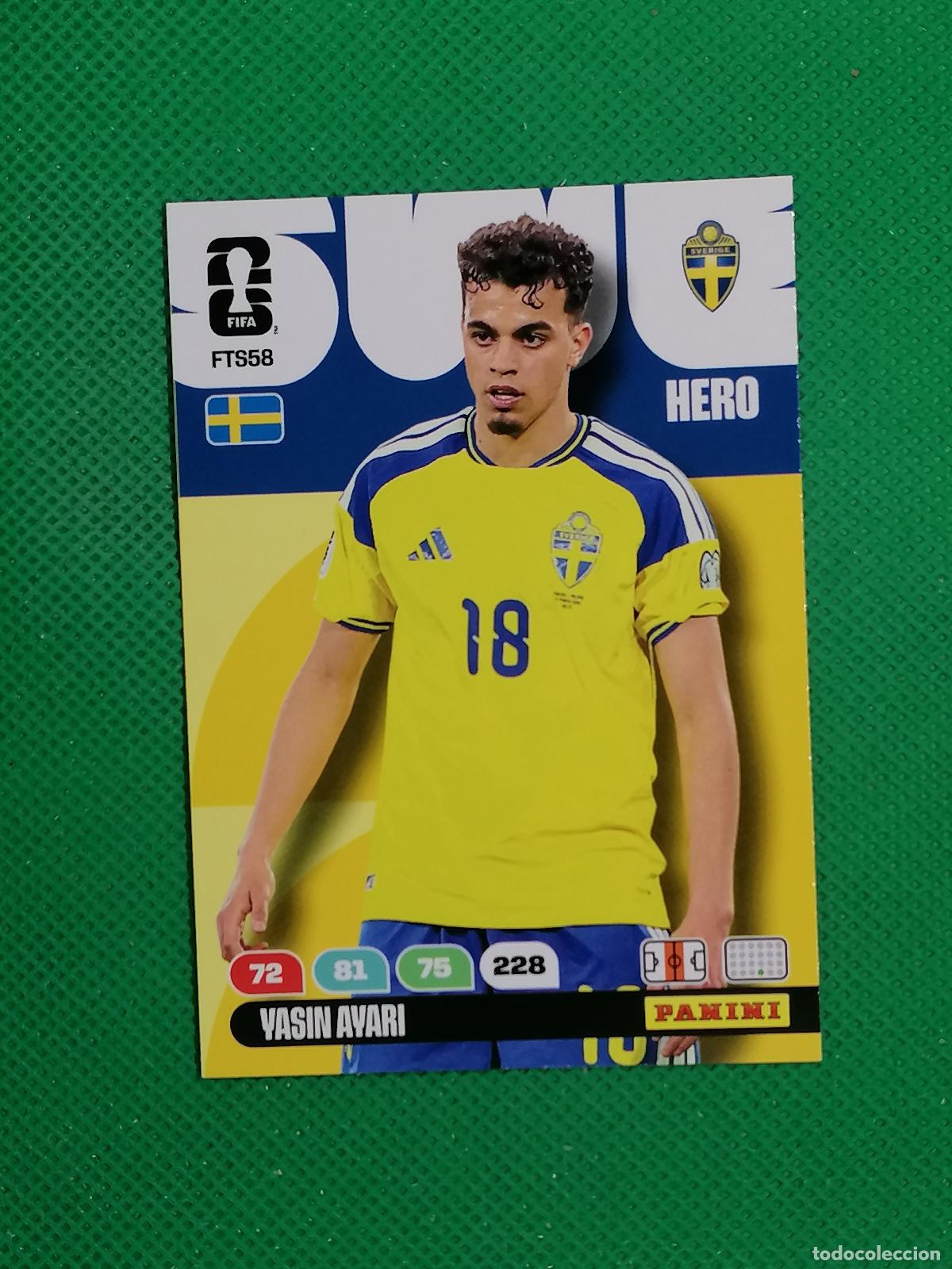 Cromos de f&uacute;tbol: FTS58 YASIN AYARI SUECIA UPDATE ⚽ PANINI ADRENALYN FIFA WORLD CUP 26 2026 ⚽