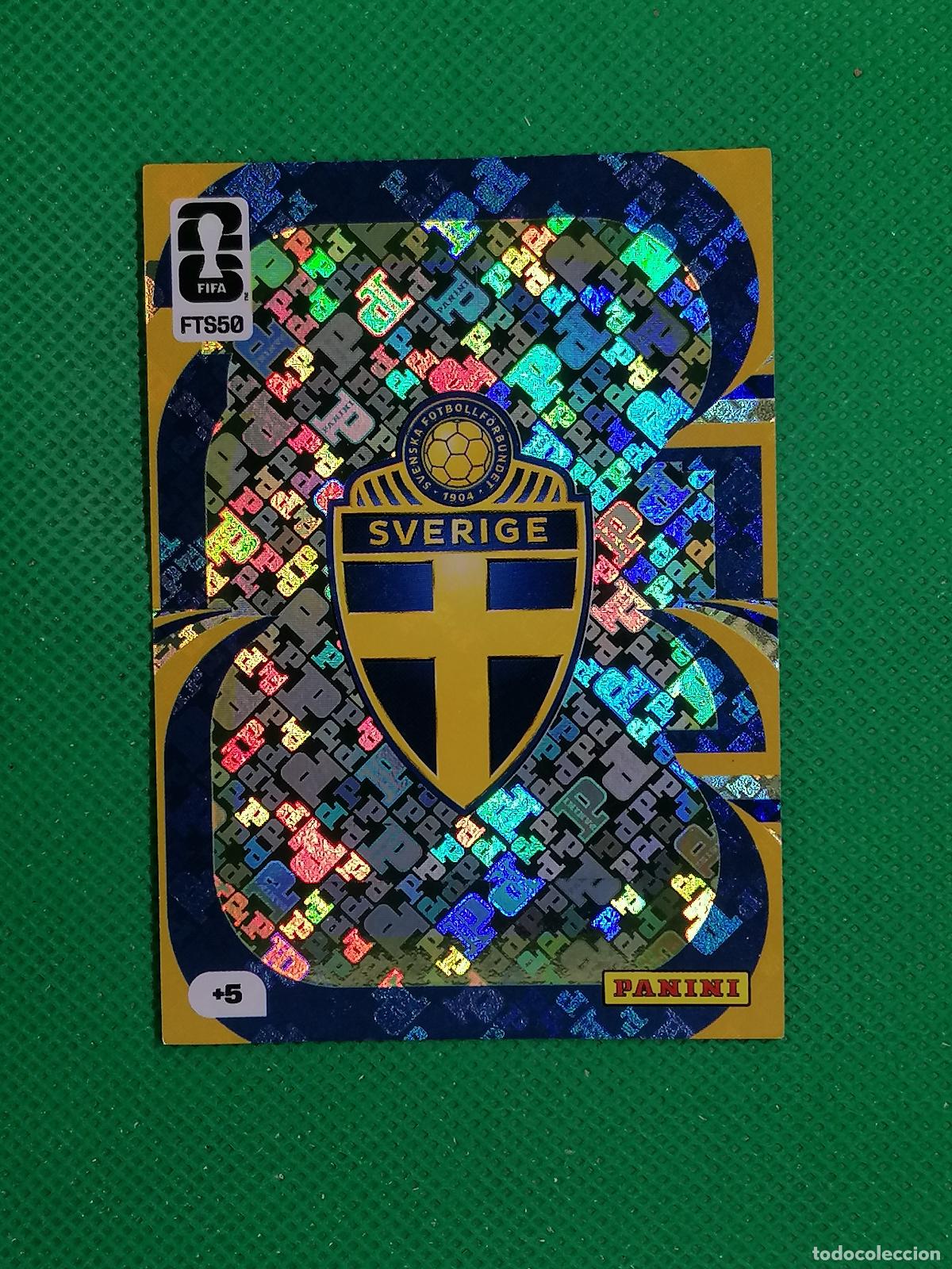 Cromos de f&uacute;tbol: FTS50 ESCUDO TEAM CREST SUECIA UPDATE ⚽ PANINI ADRENALYN FIFA WORLD CUP 26 2026 ⚽