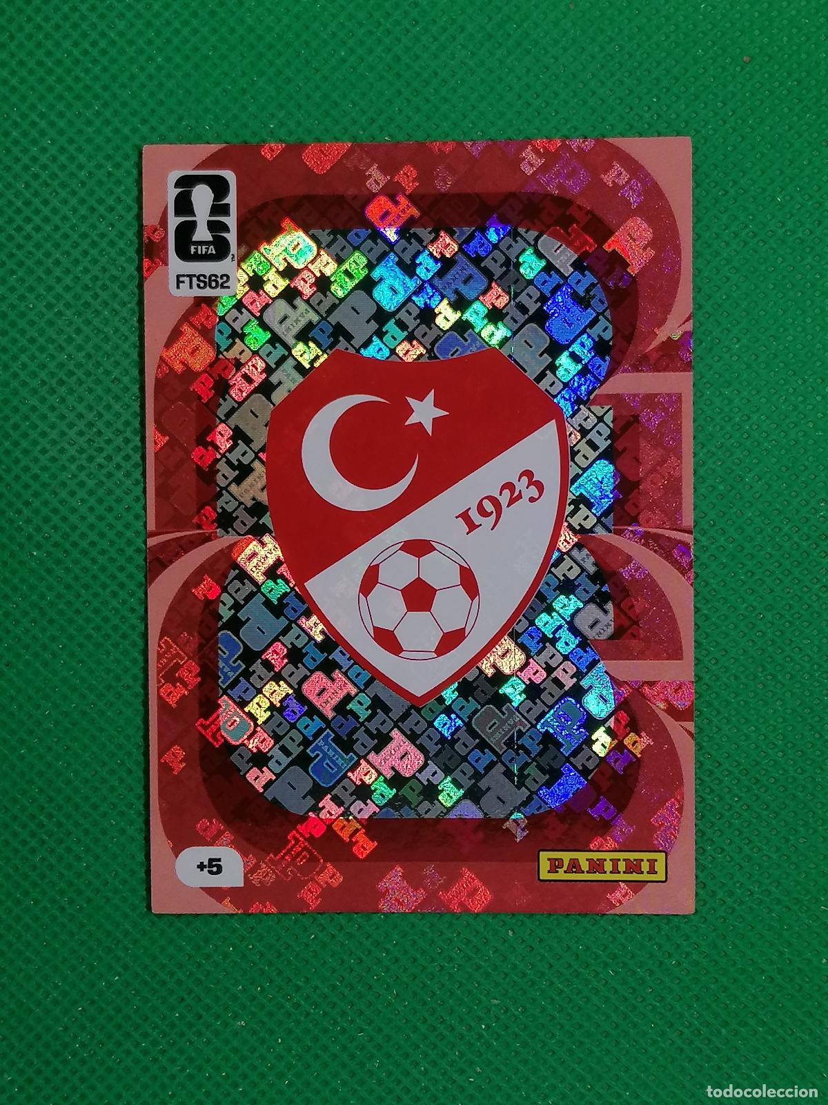 Cromos de f&uacute;tbol: FTS62 ESCUDO TEAM CREST TURQUIA UPDATE ⚽ PANINI ADRENALYN FIFA WORLD CUP 26 2026 ⚽
