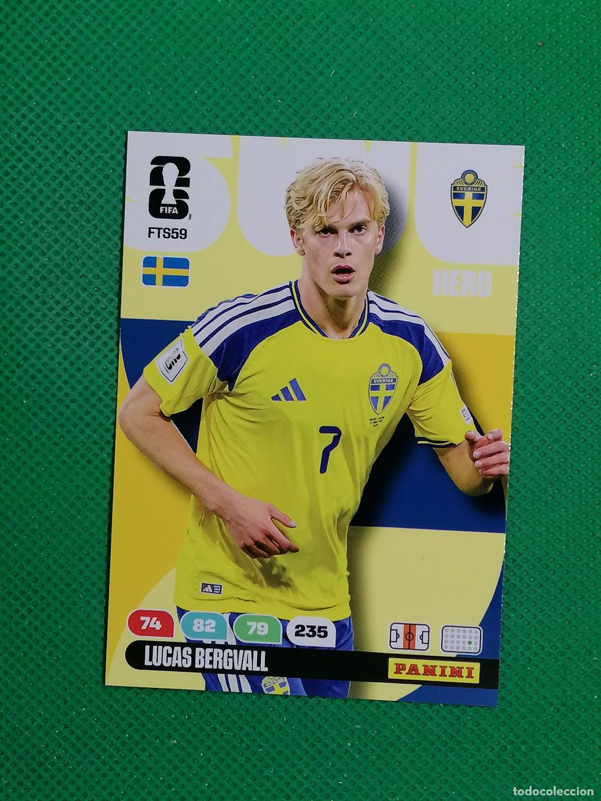 Cromos de f&uacute;tbol: FTS59 LUCAS BERGVALL SUECIA UPDATE ⚽ PANINI ADRENALYN FIFA WORLD CUP 26 2026 ⚽