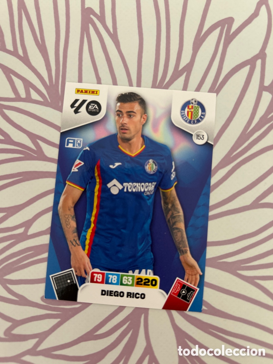 Cromos de f&uacute;tbol: Diego Rico (153) Liga 2025-2026