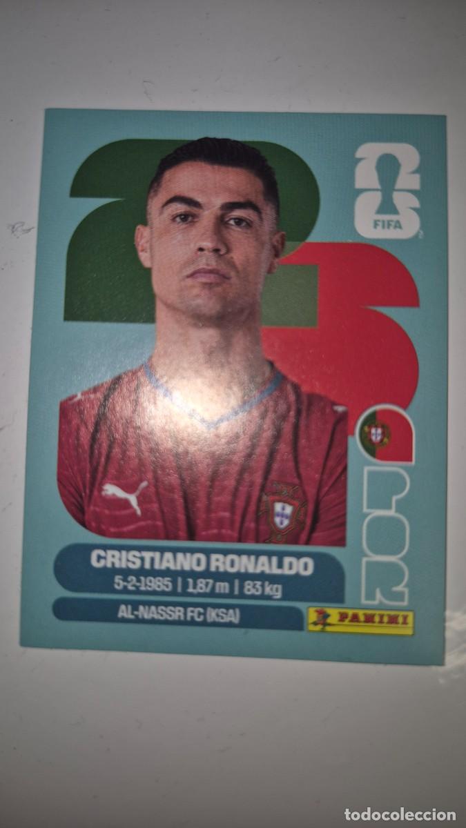 Cromos de f&uacute;tbol: Cromo cristiano ronaldo mundial 2026 POR 15