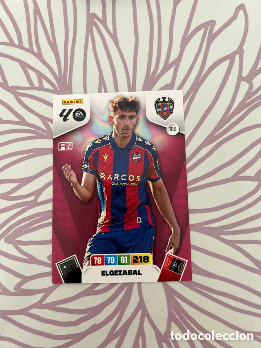 Fu&szlig;ball-Sticker: Elgezabal (186) Liga 2025-2026