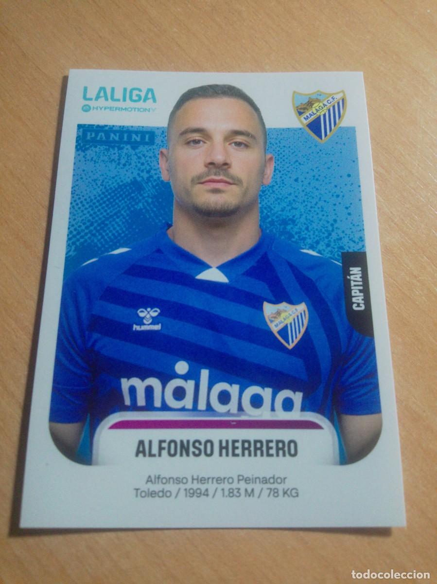 Football Stickers: 289 ALFONSO HERRERO DEL M&Aacute;LAGA 2&ordf; DIVISION HYPERMOTION 25 26 PANINI 2025 2026