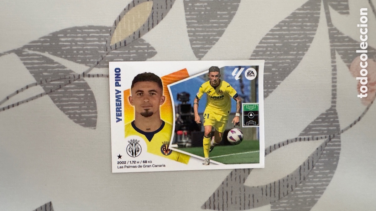 Football Stickers: Lote L051: Cromos de futbol Colecciones Este 24/25 &ldquo;Villareal&rdquo;