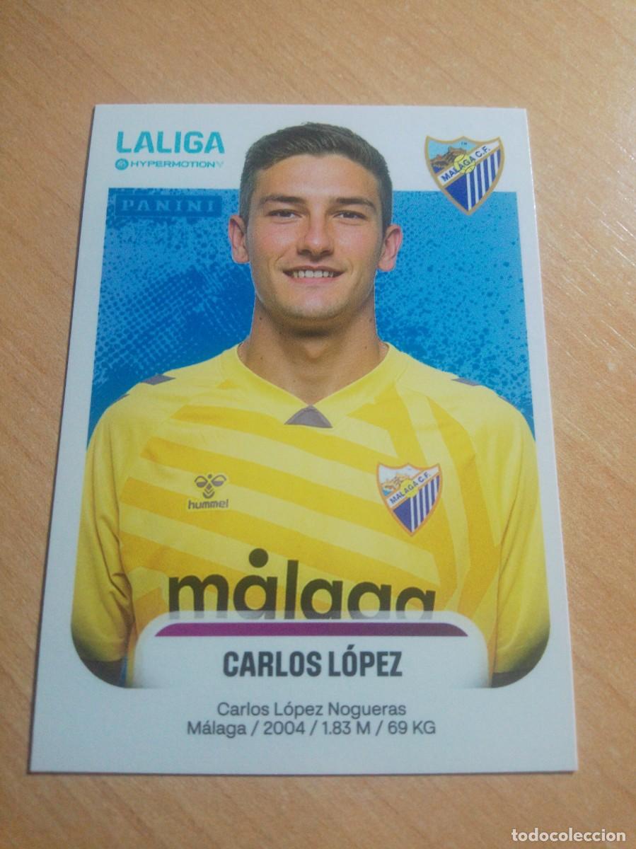 Football Stickers: 290 CARLOS L&Oacute;PEZ DEL M&Aacute;LAGA 2&ordf; DIVISION HYPERMOTION 25 26 PANINI 2025 2026