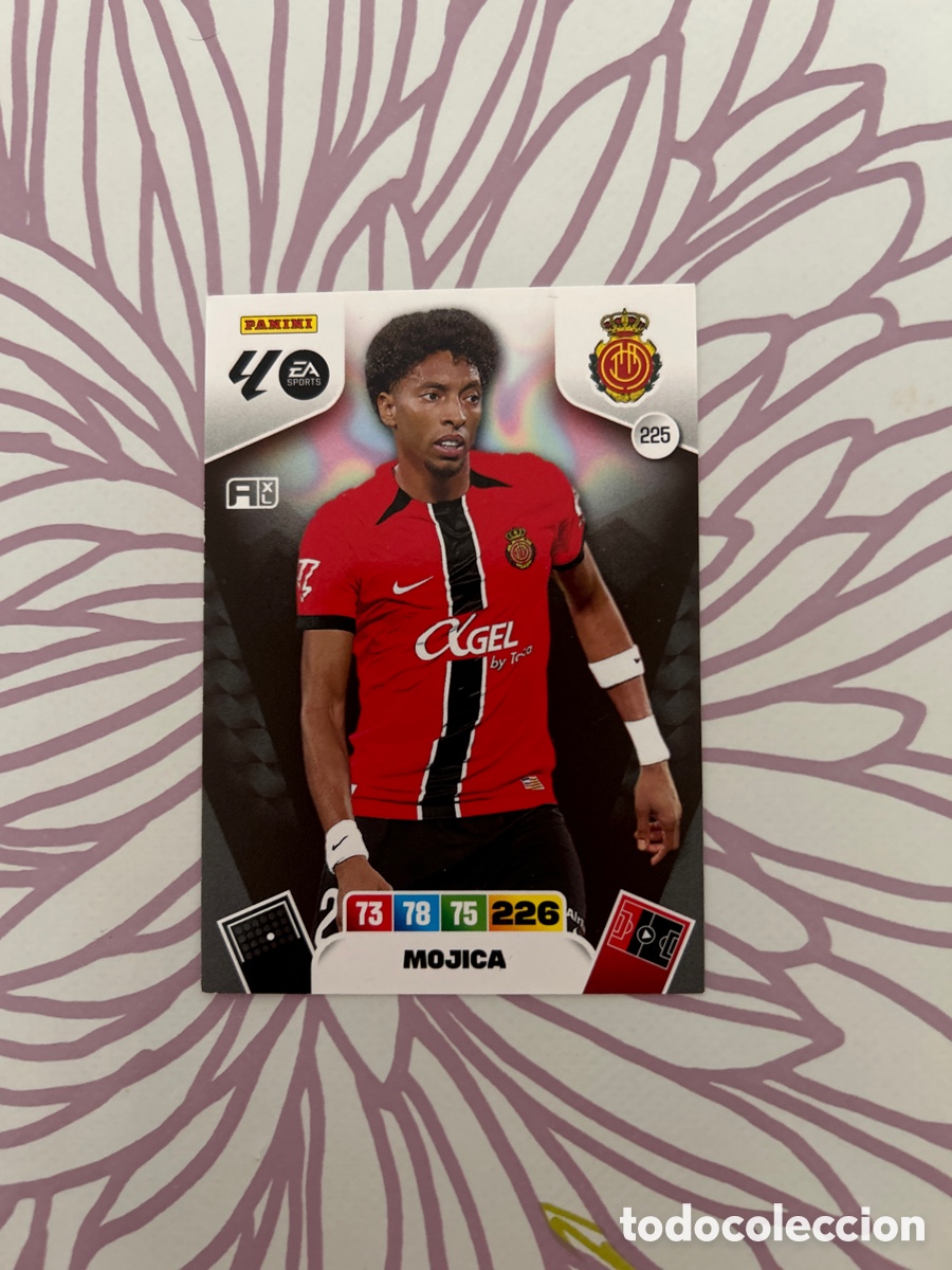 Cromos de f&uacute;tbol: Mojica (225) Liga 2025-2026