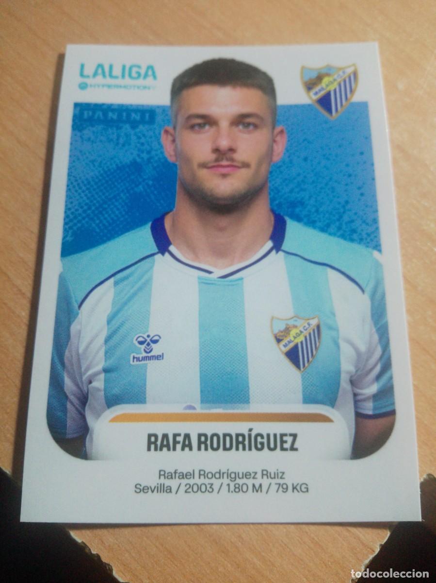 Cromos de f&uacute;tbol: 300 RAFA RODRIGUEZ DEL M&Aacute;LAGA 2&ordf; DIVISION HYPERMOTION 25 26 PANINI 2025 2026