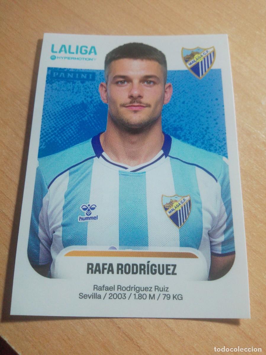 Cromos de f&uacute;tbol: 300 RAFA RODRIGUEZ DEL M&Aacute;LAGA 2&ordf; DIVISION HYPERMOTION 25 26 PANINI 2025 2026