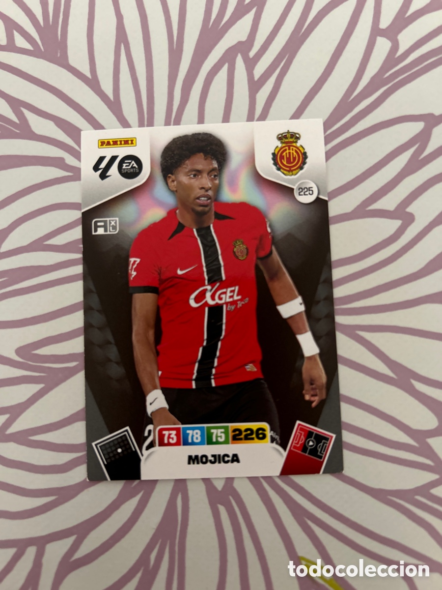 Cromos de f&uacute;tbol: Mojica (225) Liga 2025-2026