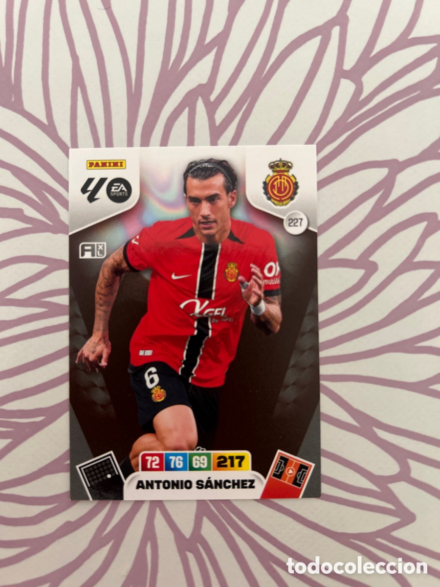 Cromos de f&uacute;tbol: Antonio S&aacute;nchez (227) Liga 2025-2026