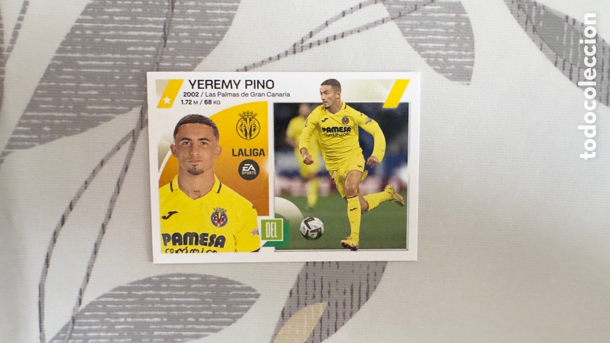 Cromos de f&uacute;tbol: Lote L052: Cromos de futbol Colecciones Este 23/24 &ldquo;Villareal&rdquo;