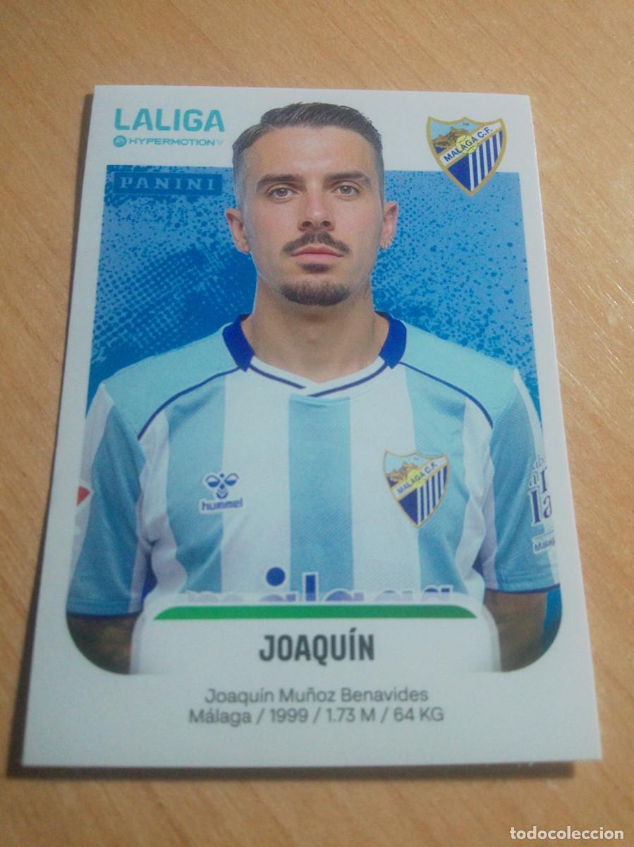 Cromos de f&uacute;tbol: 303 JOAQU&Iacute;N DEL M&Aacute;LAGA 2&ordf; DIVISION HYPERMOTION 25 26 PANINI 2025 2026