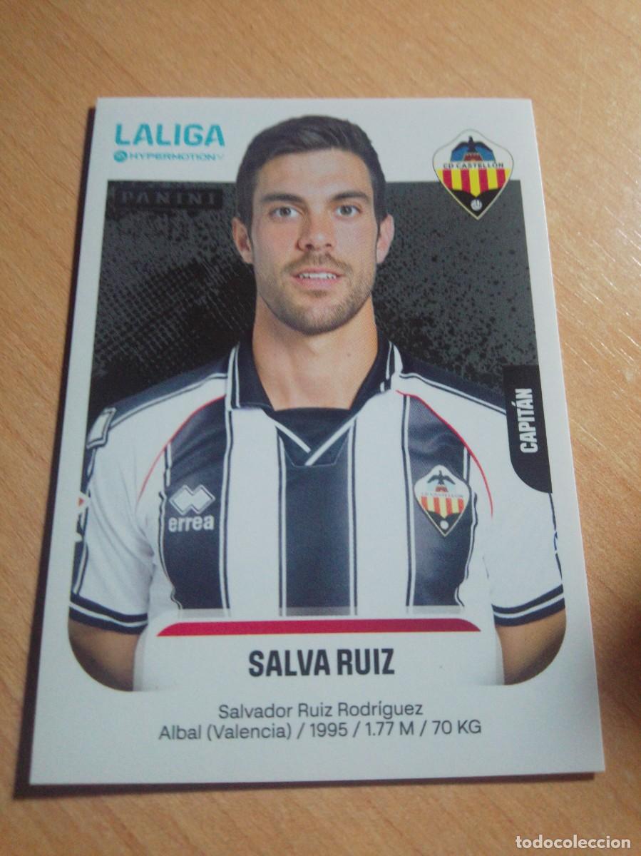 Cromos de f&uacute;tbol: 105 SALVA RUIZ DEL CASTELLON 2&ordf; DIVISION HYPERMOTION 25 26 PANINI 2025 2026