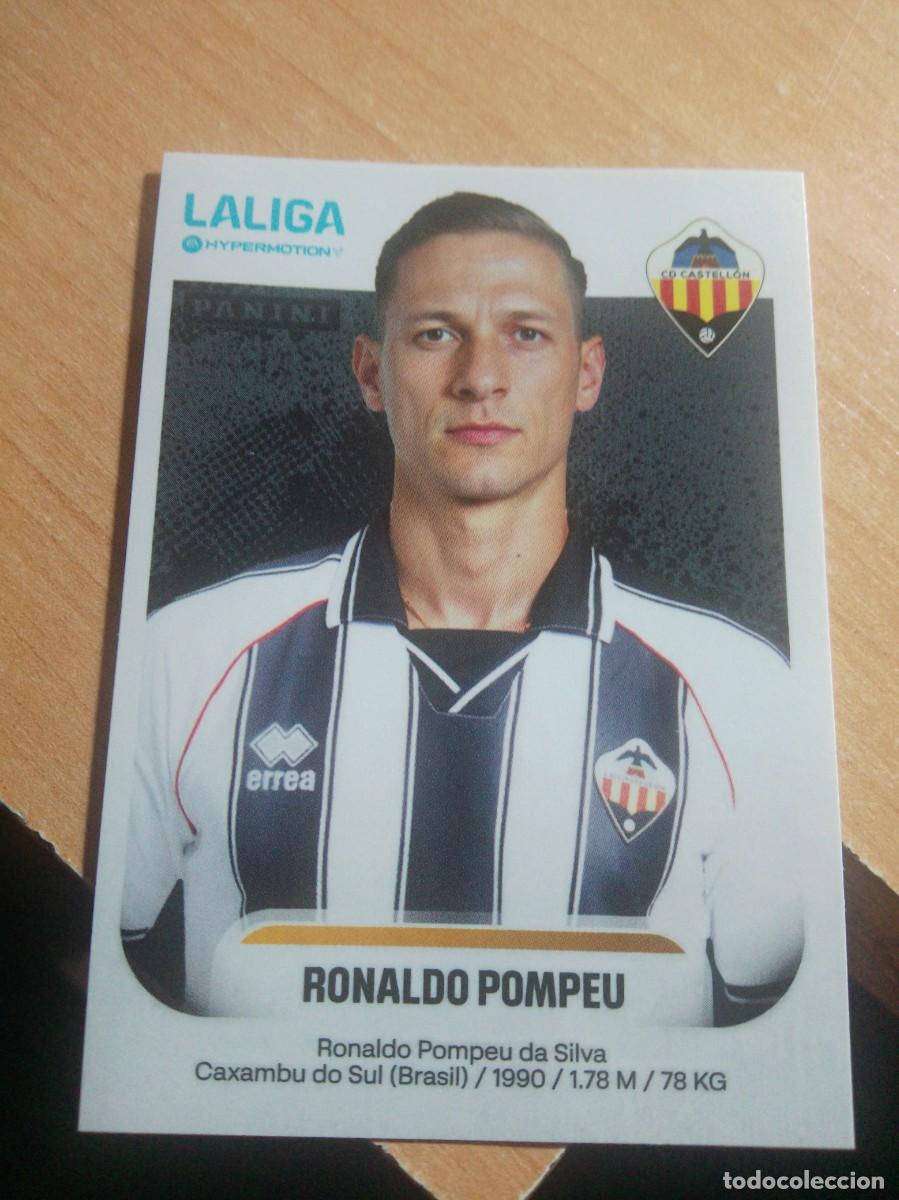 Cromos de f&uacute;tbol: 107 B RONALDO POMPEU DEL CASTELLON 2&ordf; DIVISION HYPERMOTION 25 26 PANINI 2025 2026