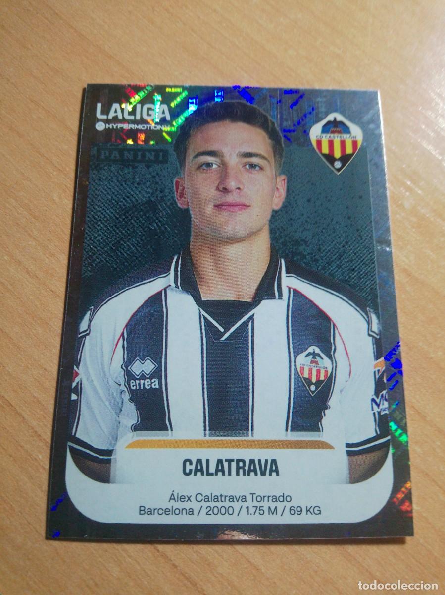 Cromos de f&uacute;tbol: 110 CALATRAVA DEL CASTELLON 2&ordf; DIVISION HYPERMOTION 25 26 PANINI 2025 2026