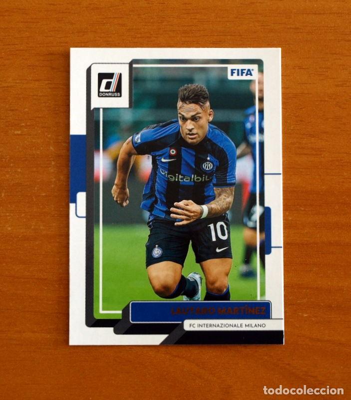 Cromos de f&uacute;tbol: Inter de Milan - N&ordm; 38 Lautaro Mart&iacute;nez - D-DONRUSS SOCCER -FIFA -Panini 2022-2023-22-23