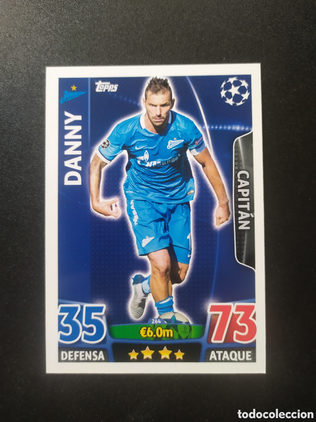 Cromos de f&uacute;tbol: UEFA Champions match attax topps 2015 2016 15 16 Danny n&deg; 264 Zenit