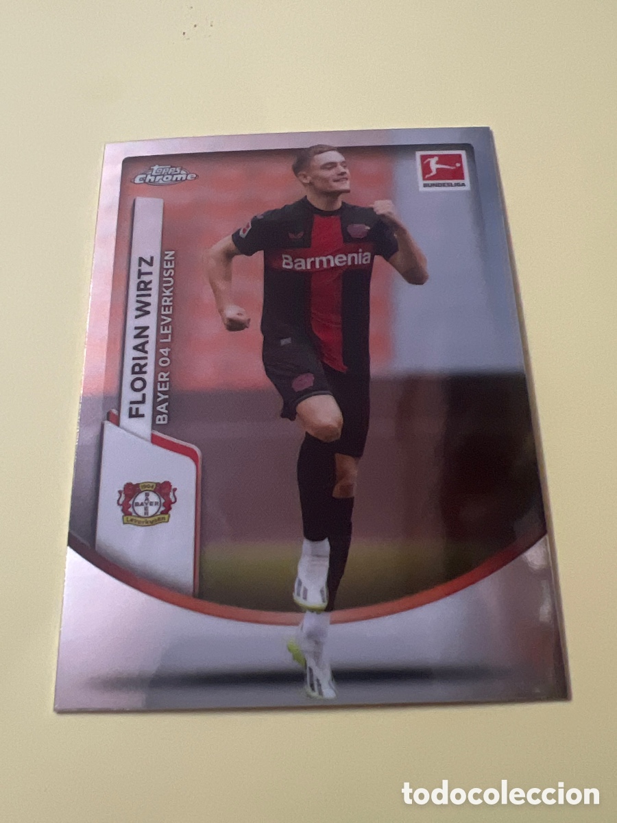 Cromos de f&uacute;tbol: C2785. 2023-24 Topps Cromo Bundesliga Florian Wirtz #66 Bayer Leverkusen
