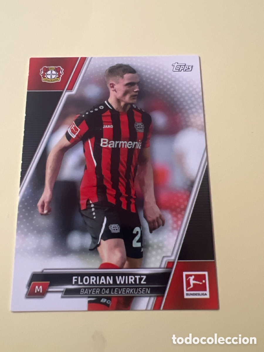 Cromos de f&uacute;tbol: 125 FLORIAN WIRTZ BAYER LEVERKUSEN CROMO FUTBOL TOPPS BUNDESLIGA 21-22 LIGA ALEMANIA 2021-2022