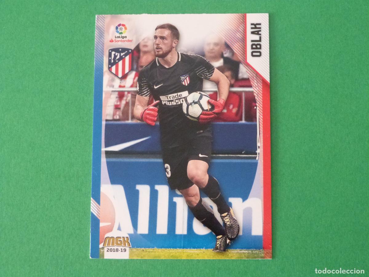 Football Stickers: TRADING CARD FUTBOL OBLAK ATLETICO DE MADRID N&ordm; 56 LIGA MEGACRACKS 2018-2019/18-19 PANINI