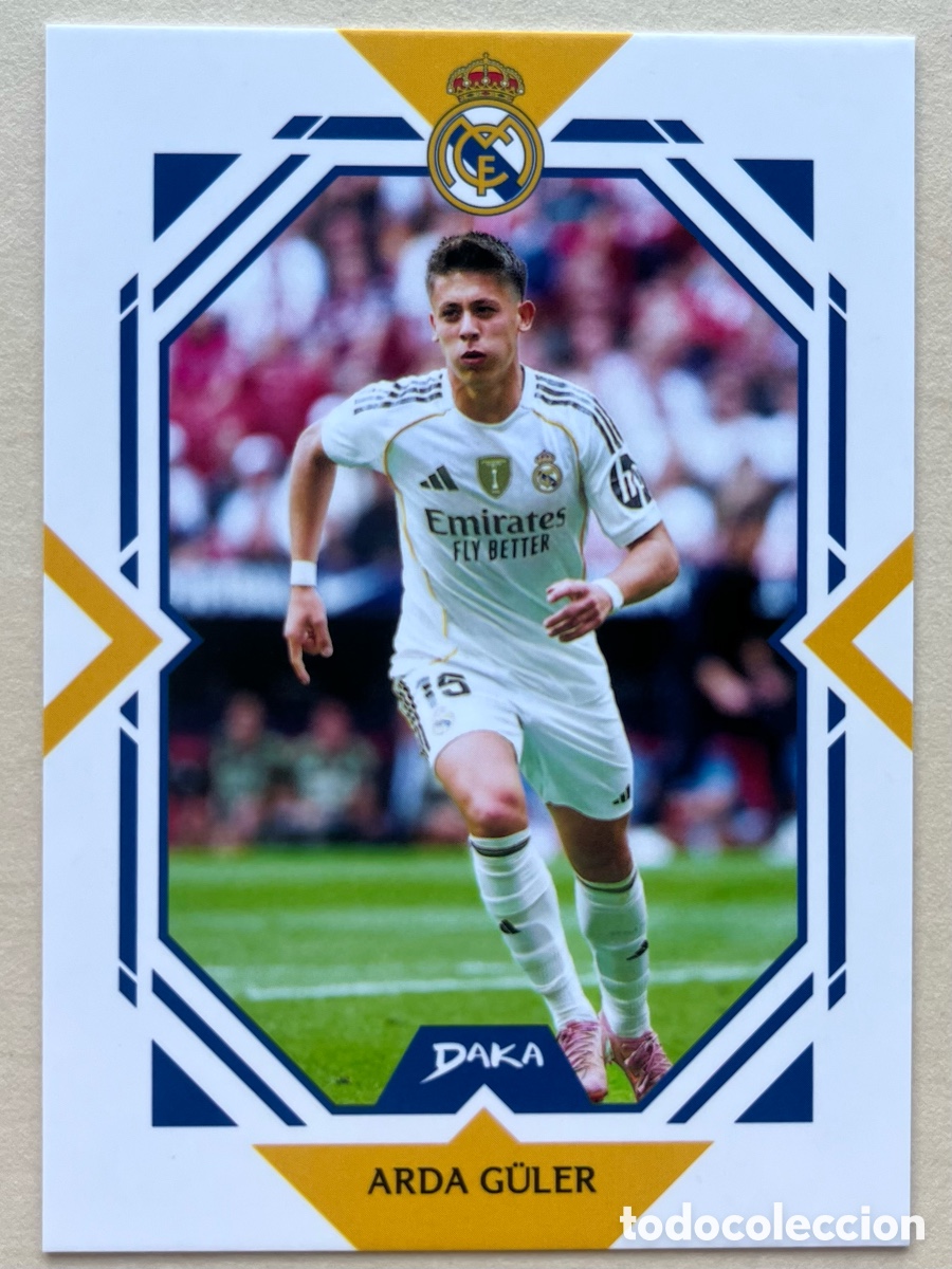 Cromos de Futebol: Arda G&uuml;ler 7-A Daka Real Madrid 2025-26
