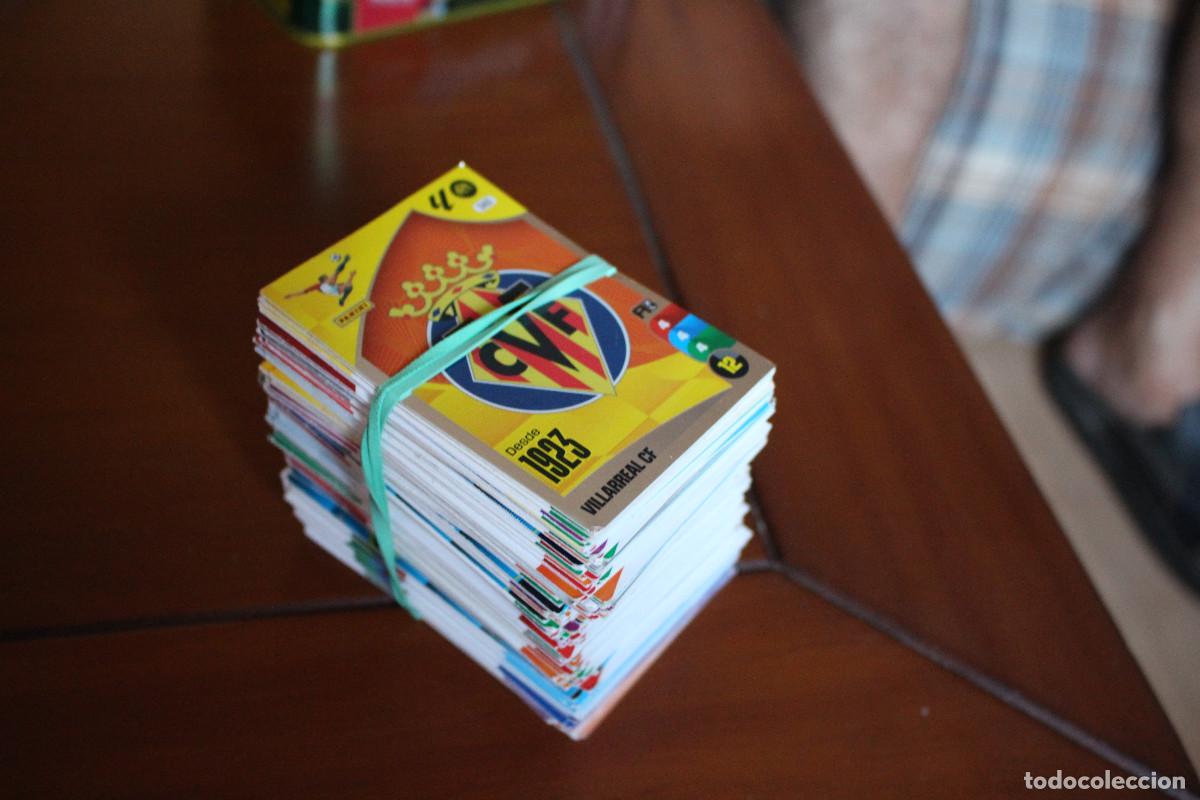 Football Stickers: Lote de trading card Adrenalyn temporada 2024-25 de Panini. No hay repetidas.