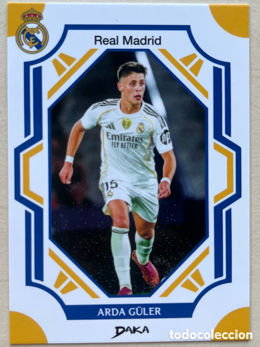 Cromos de Futebol: Arda G&uuml;ler 7-B Daka Real Madrid 2025-26
