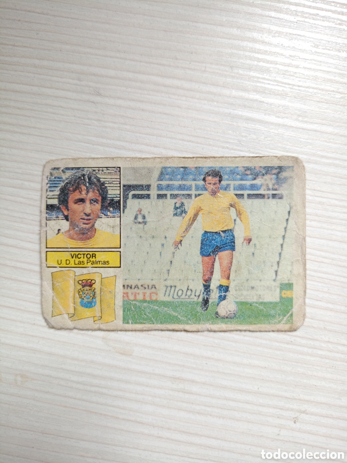 Cromos de f&uacute;tbol: 3. CROMO LIGA ESTE 82-83 BAJA V&Iacute;CTOR LAS PALMAS