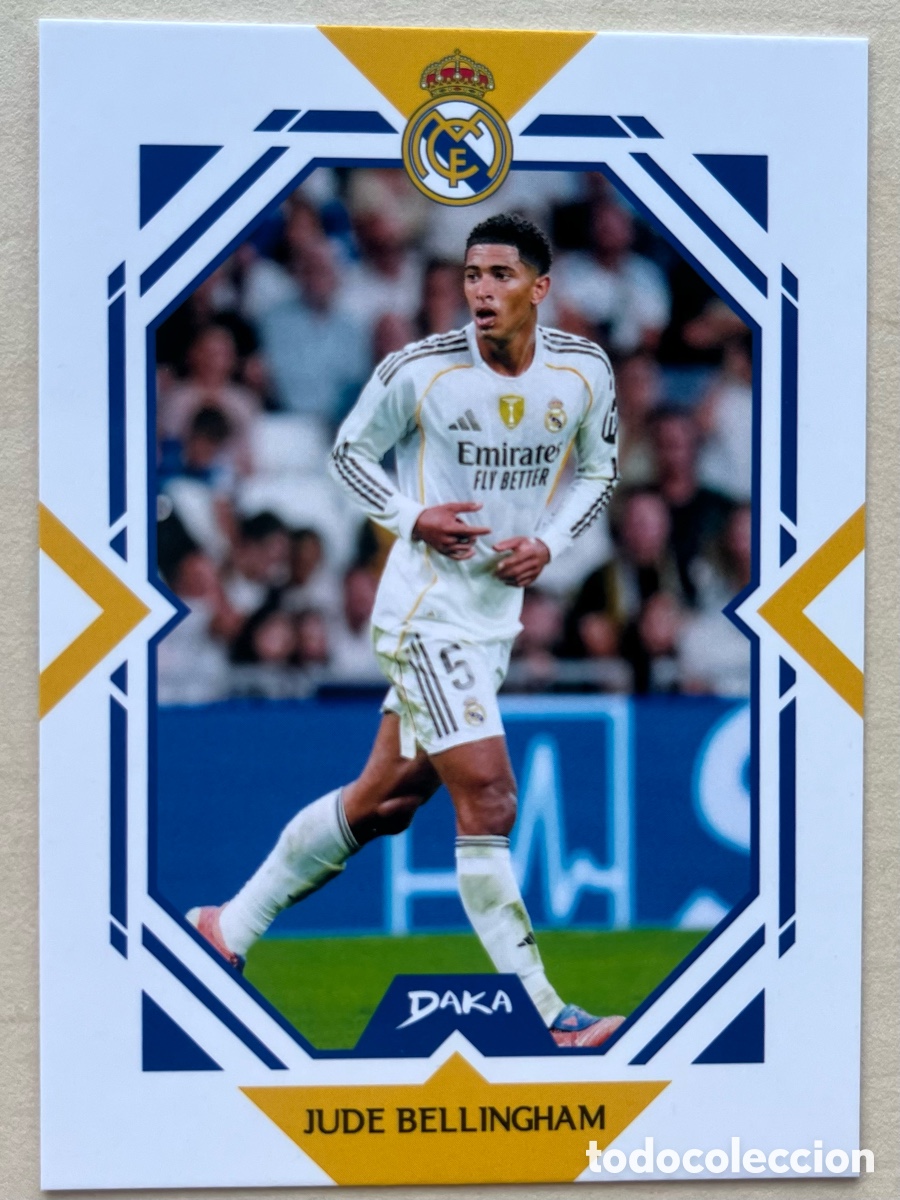 Cromos de Futebol: Bellingham 12-A Daka Real Madrid 2025-26