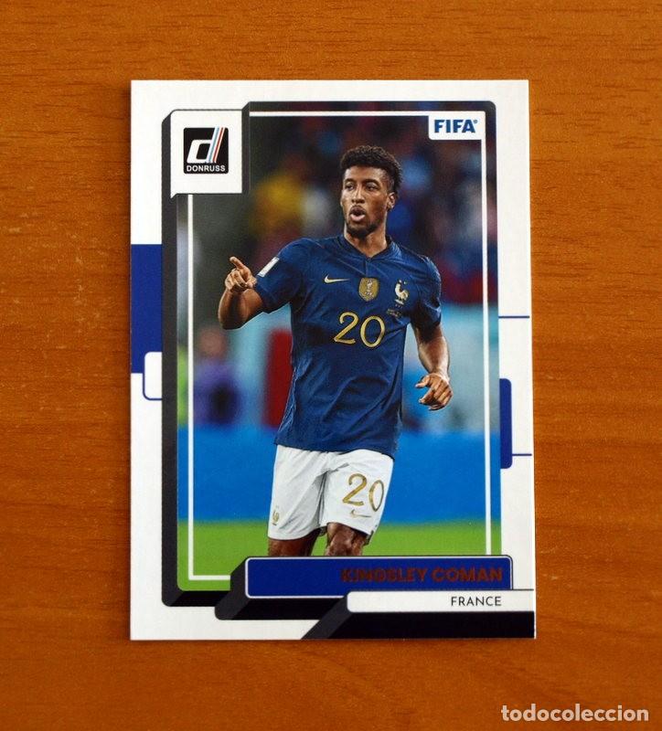 Cromos de f&uacute;tbol: France-Francia - N&ordm; 50 Kingsley Coman - D-DONRUSS SOCCER -FIFA -Panini 2022-2023-22-23