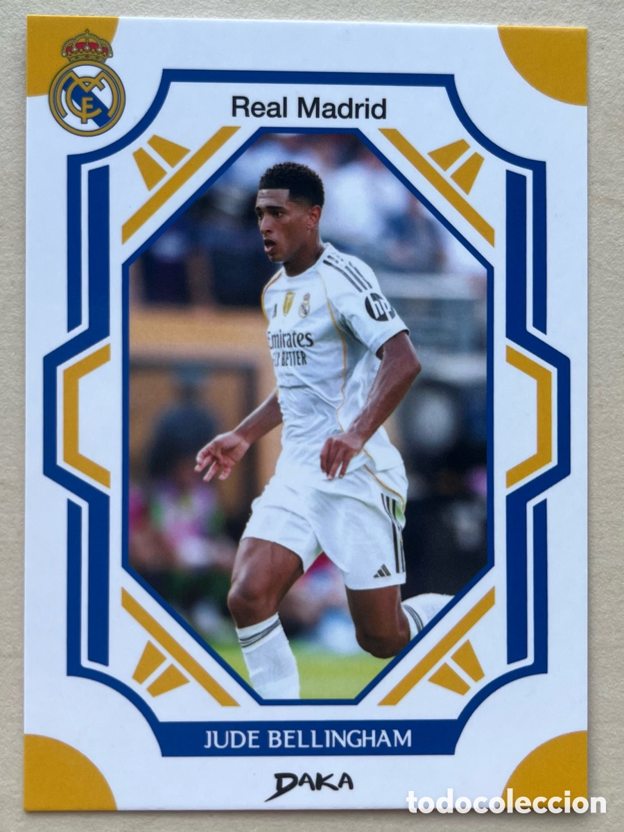 Fu&szlig;ball-Sticker: Bellingham 12-B Daka Real Madrid 2025-26