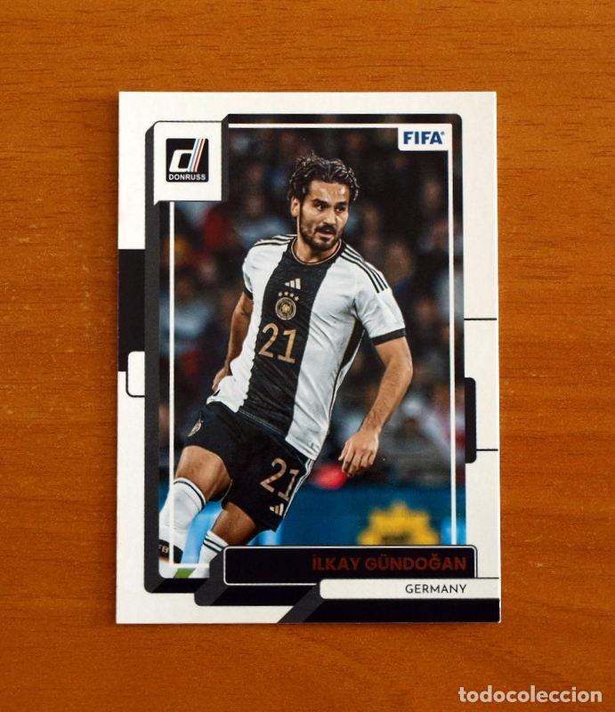 Cromos de f&uacute;tbol: Germany-Alemania - N&ordm; 55 Ilkay G&uuml;ndogan - D-DONRUSS SOCCER -FIFA -Panini 2022-2023-22-23