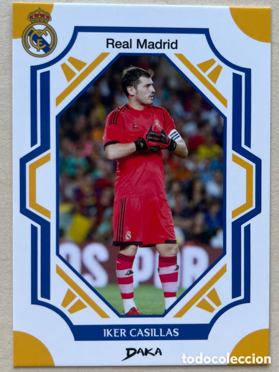Fu&szlig;ball-Sticker: Casillas 26-B Daka Real Madrid 2025-26