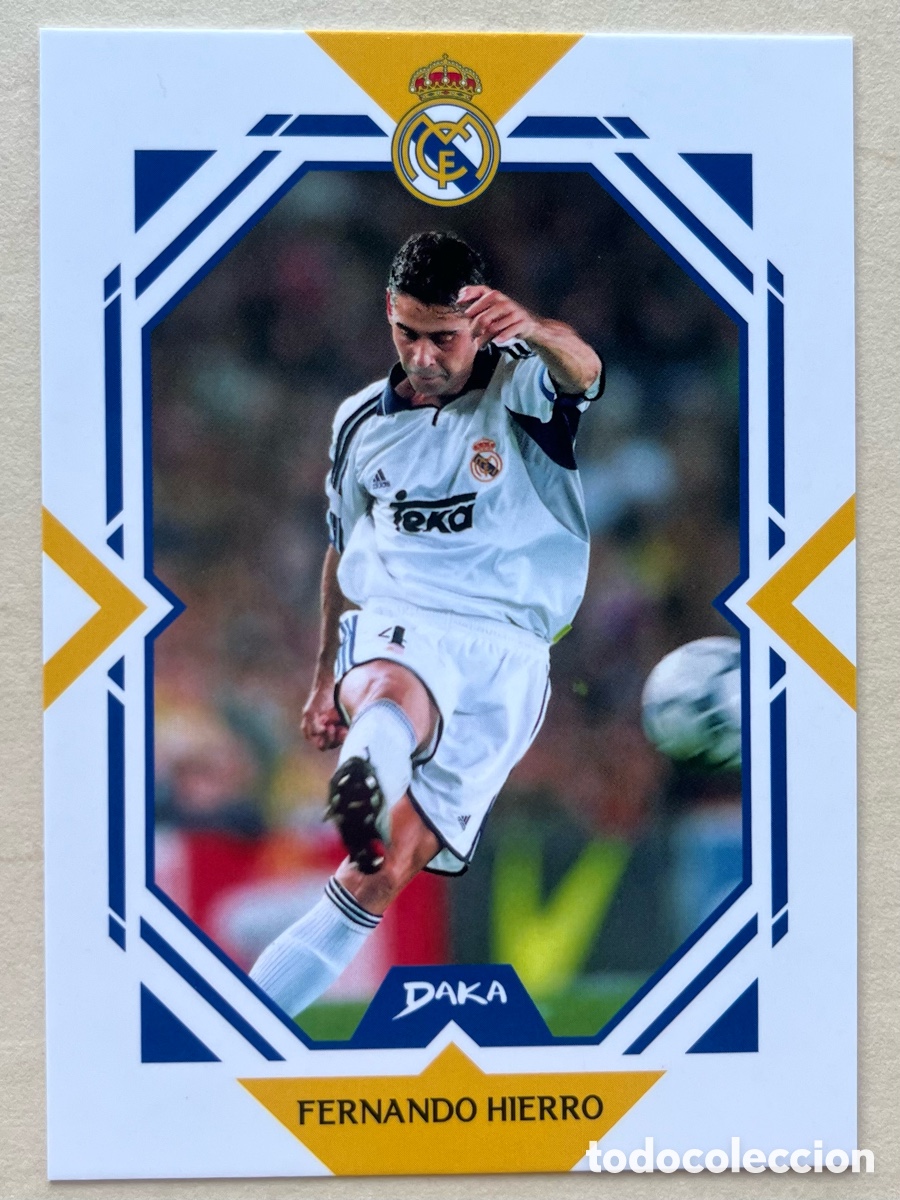Cromos de f&uacute;tbol: Fernando Hierro 29-A Daka Real Madrid 2025-26