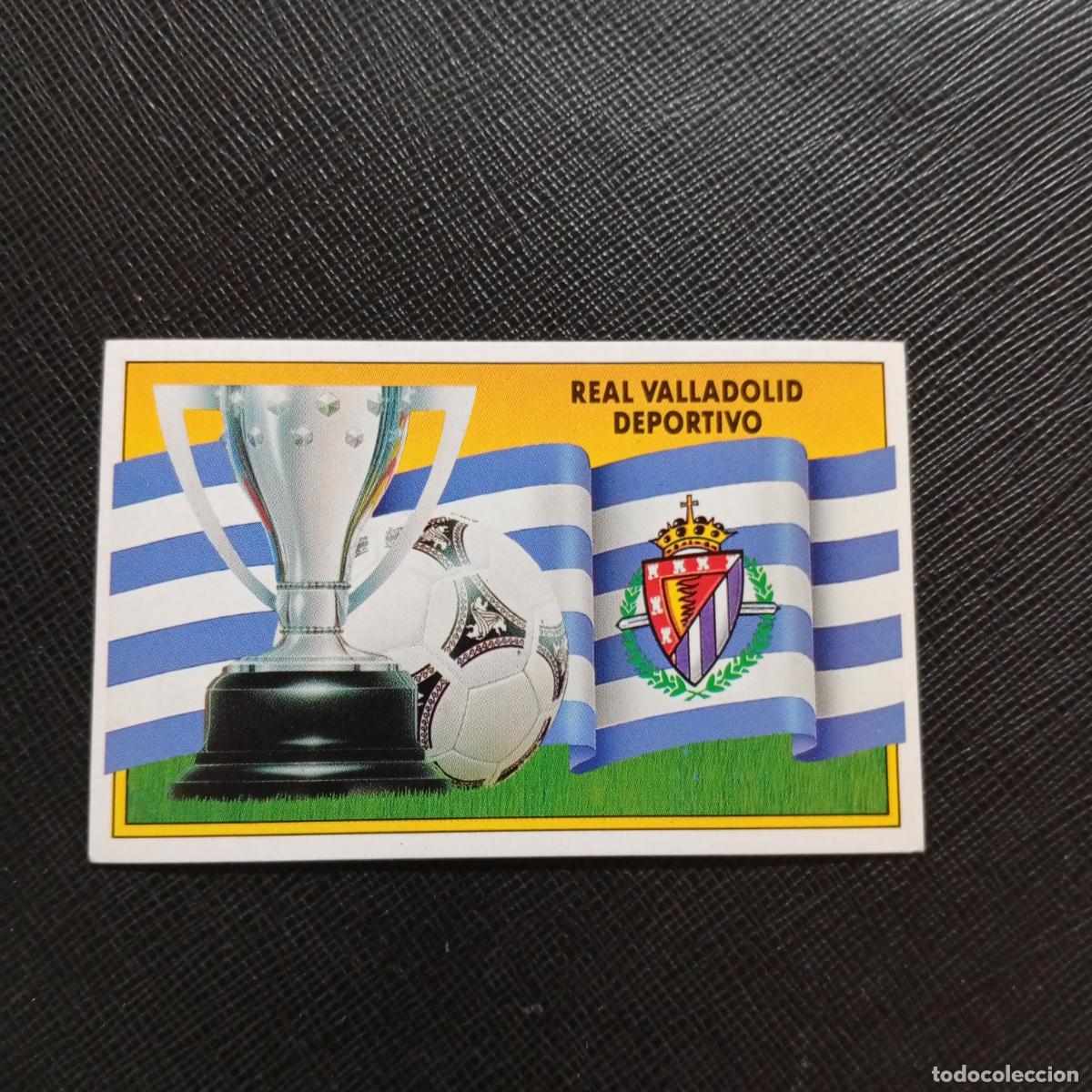 Cromos de f&uacute;tbol: ESCUDO VALLADOLID ESTE 1990 1991 CROMO FUTBOL LIGA 90 91 - DESPEGADO - A37 PG235