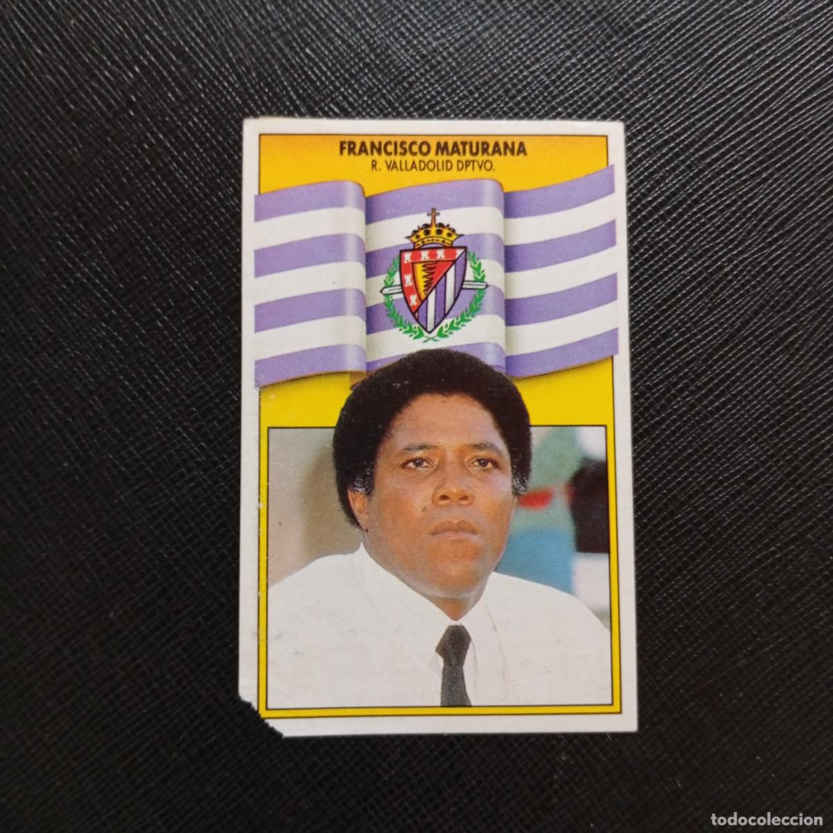 Cromos de f&uacute;tbol: FRANCISCO MATURANA VALLADOLID ESTE 1990 1991 CROMO FUTBOL LIGA 90 91 - DESPEGADO - A37 PG244