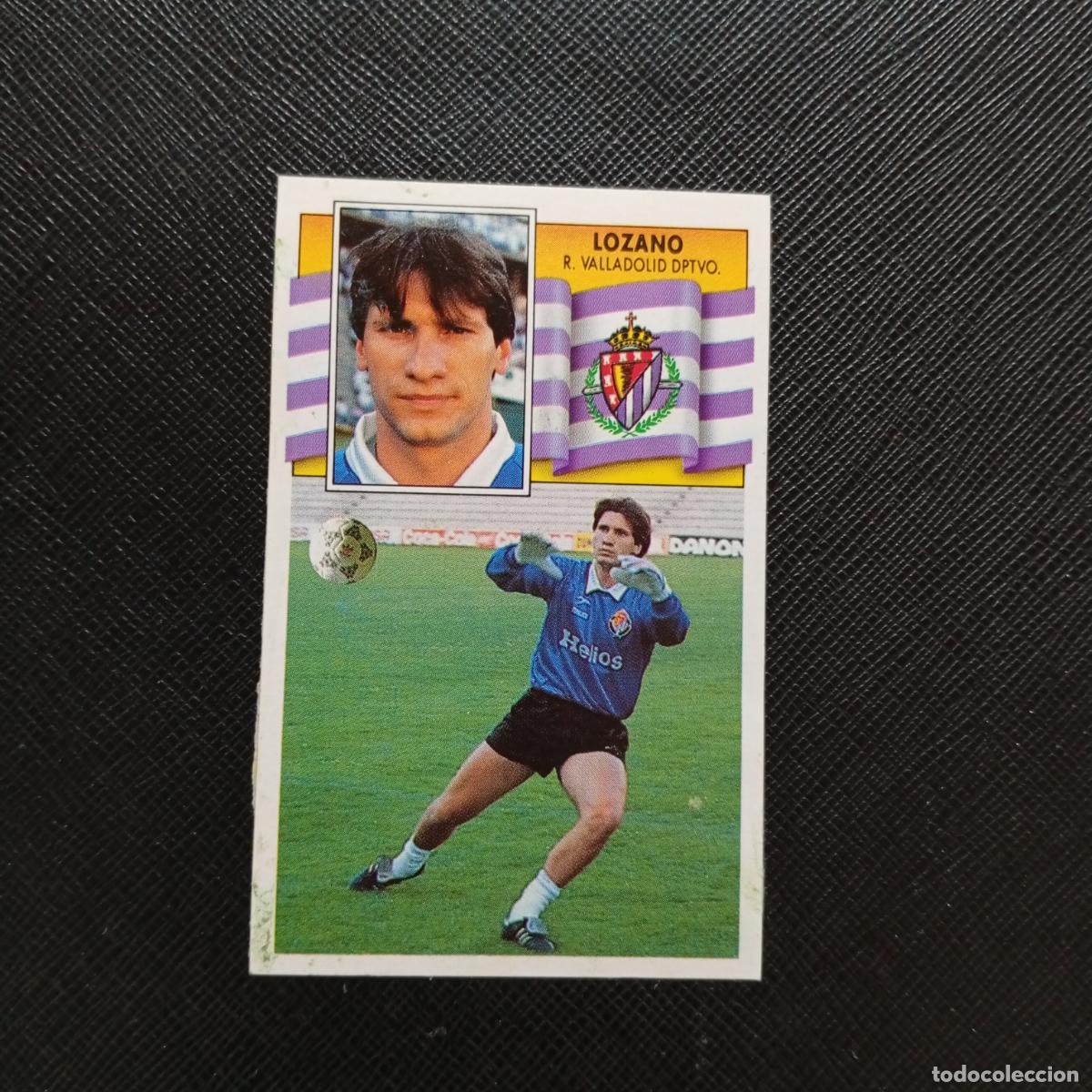Cromos de f&uacute;tbol: LOZANO VALLADOLID ESTE 1990 1991 CROMO FUTBOL LIGA 90 91 - DESPEGADO - A37 PG244