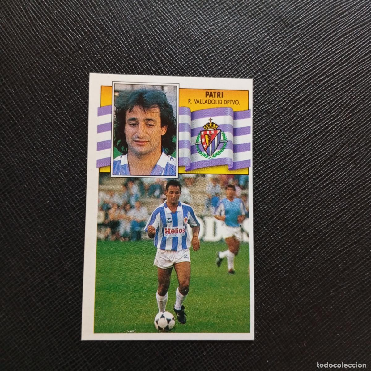 Cromos de f&uacute;tbol: PATRI VALLADOLID ESTE 1990 1991 CROMO FUTBOL LIGA 90 91 - DESPEGADO - A37 PG244