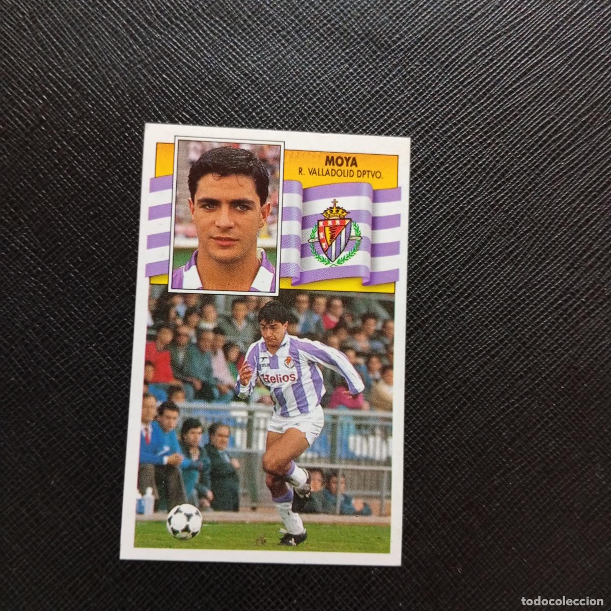 Cromos de f&uacute;tbol: MOYA VALLADOLID ESTE 1990 1991 CROMO FUTBOL LIGA 90 91 - DESPEGADO - A37 PG244