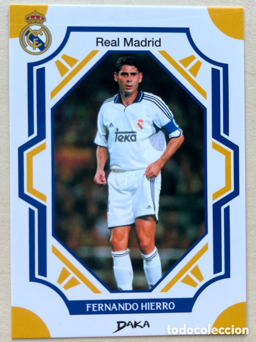 Cromos de f&uacute;tbol: Fernando Hierro 30-B Daka Real Madrid 2025-26