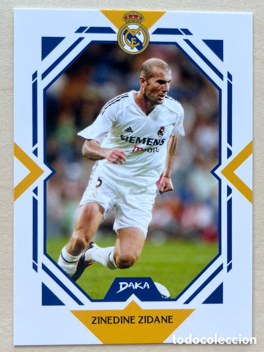 Cromos de f&uacute;tbol: Zidane 31-A Daka Real Madrid 2025-26