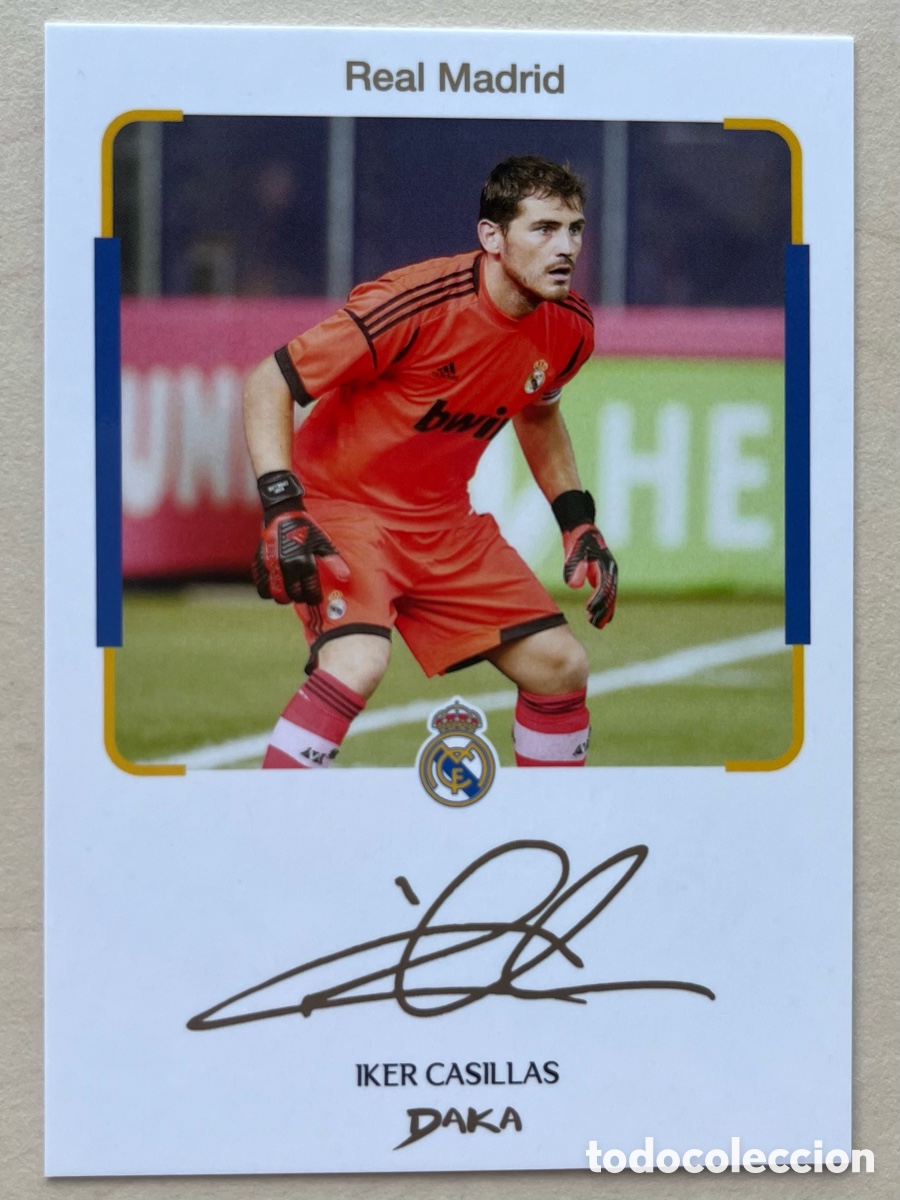 Cromos de f&uacute;tbol: Casillas Insert Daka Real Madrid 2025-26